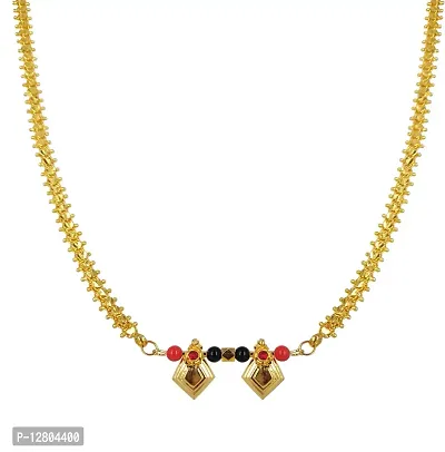 JIPPA Gold Plated Letest & Designer VATI Mangalsutra For Women_100611