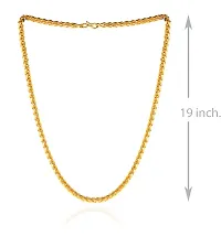 JIPPA Fancy Pendant Locket Chain Gold Plated Rich Look Long Size Daily Use Jewelry for Girls,women-100524-thumb3