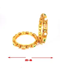 Alloy Gold-plated Bangle Set ( Peck of 2)-100347-thumb1