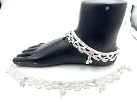 TRADITIONAL TRENDY SILVER COATING JEWEL FOR WOMEN AND GIRLS (SIZE - 9.5 INCH)-thumb1