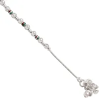 TRADITIONAL TRENDY SILVER COATING JEWEL FOR WOMEN AND GIRLS (SIZE - 9.5 INCH)-thumb2