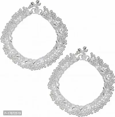 TRADITIONAL TRENDY SILVER COATING JEWEL FOR WOMEN AND GIRLS (SIZE - 9.5 INCH)-thumb2