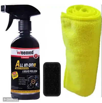 All In One Multipurpose Liquid Polish Spray 250ml for Car And Bike-thumb0