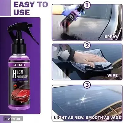 All In One Multipurpose Liquid Polish Spray 250ml for Car And Bike-thumb3