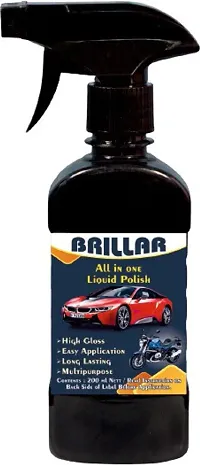 All In One Multipurpose Liquid Polish Spray 250ml for Car And Bike-thumb2