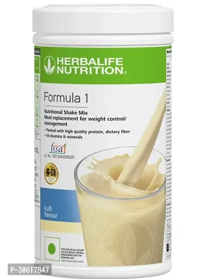 HERBALIFE Formula 1 Nutritional Shake Kulfi Flavor Plant-Based Protein (500 g)-thumb0