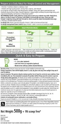 Herbalife Formula 1 Nutritional Shake Mango Flavor Plant-Based Protein (500 G)-thumb1