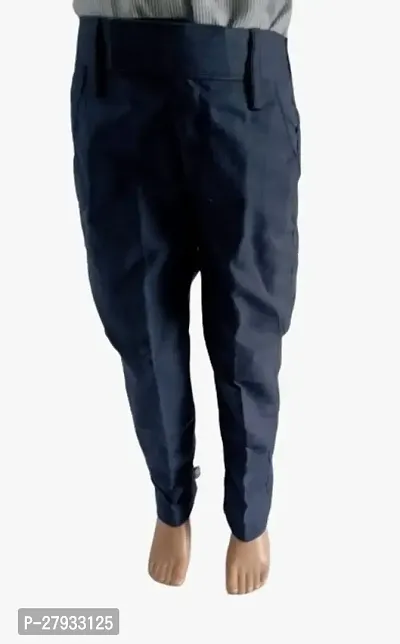 Full Pant - Elastic  Trousers for Boys Color Blue