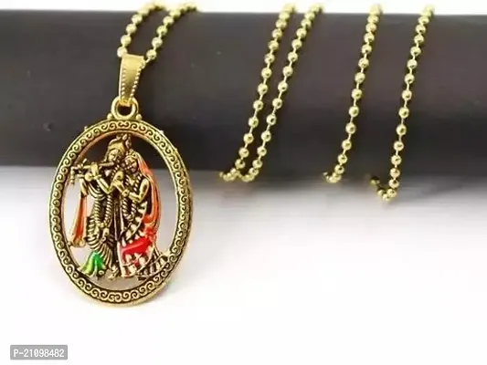 Stylish Fancy Designer Brass Chains And Locket For Women And Men