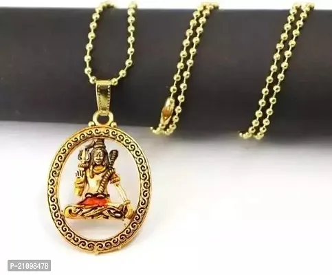 Stylish Fancy Designer Brass Chains And Locket For Women And Men