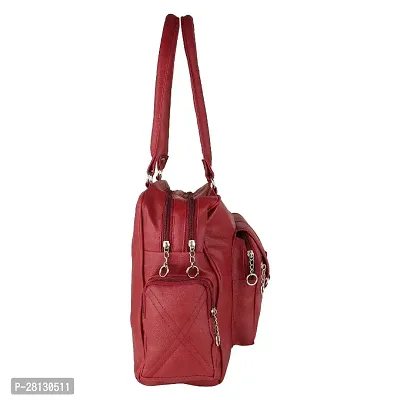 Women Shoulder Handbag GirlS And WomenS Pu Hand Bag-thumb3