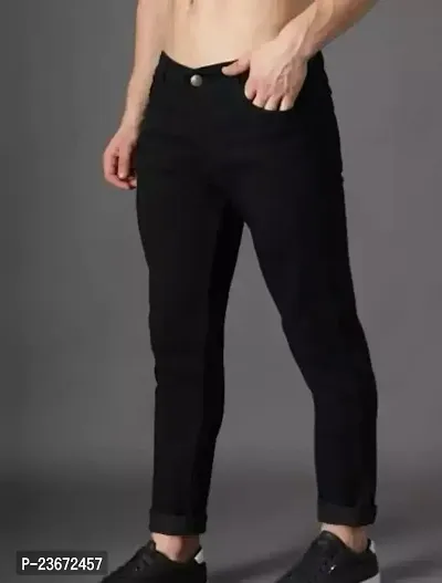 Reliable Denim Mid-Rise Jeans For Men-thumb0