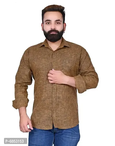 Trendy Linen Formal Shirt-thumb0