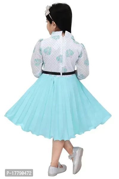 Stylish Fancy Designer Georgette Dresses For Kids-thumb2