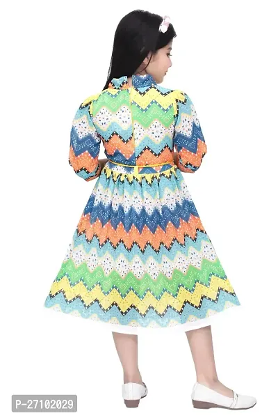 Fabulous Multicoloured Georgette Frocks For Girls-thumb2