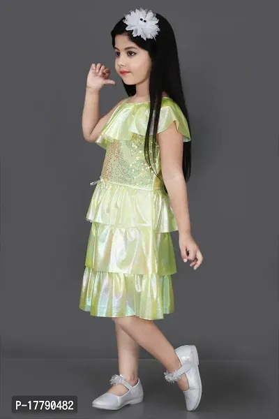 Stylish Fancy Designer Georgette Dresses For Kids-thumb3