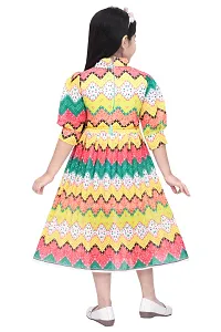 Fabulous Multicoloured Georgette Frocks For Girls-thumb1