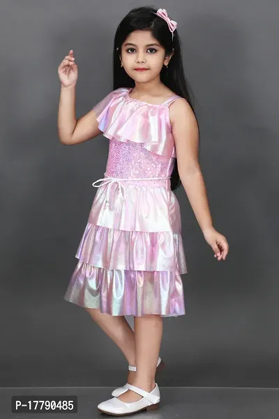 Stylish Fancy Designer Georgette Dresses For Kids-thumb4