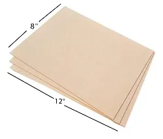 Woodcraft Original Wood MDF Board Sheets, 2mm Thickness, (Brown, Size 8X12 inch) - Pack of 6-thumb2