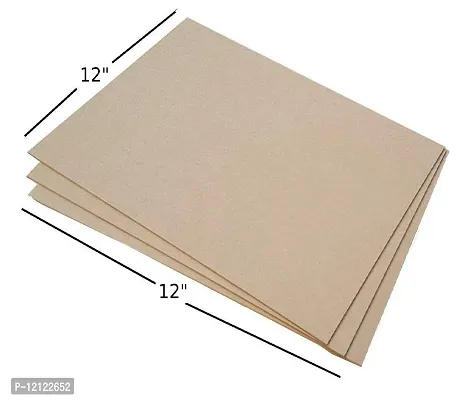 Woodcraft Original MDF Sheet 12x12inch Board 3.5mm Thickness 6pc-thumb3