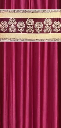 Elegant Polyester Door Curtains For Home Decoration-thumb2