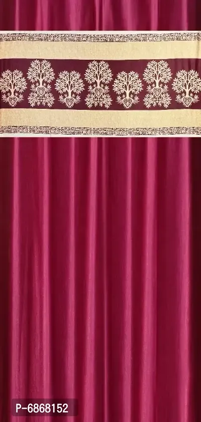 Elegant Polyester Door Curtains For Home Decoration-thumb3