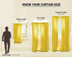 Classic Polyester Door Curtain Pack of 4-thumb2