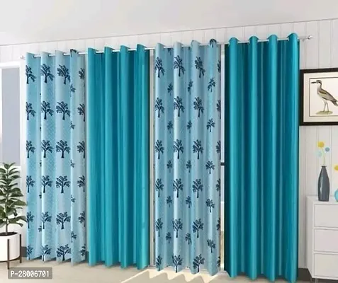 Classic Polyester Door Curtain Pack of 4-thumb0