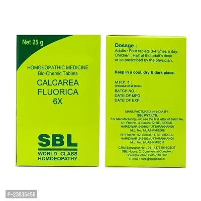 Calcarea Fluorica Biochemic Tablet 25G 6X 2-thumb0