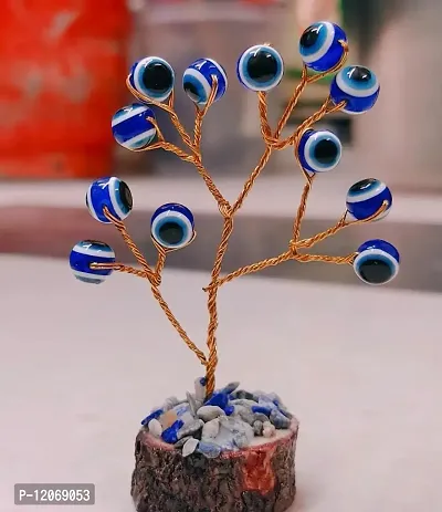 GEMTUB Evil Eye Tree for Protection Good Luck Prosperity Gift Showpiece and Home Decor-thumb3