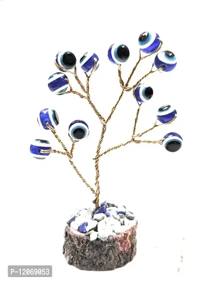 GEMTUB Evil Eye Tree for Protection Good Luck Prosperity Gift Showpiece and Home Decor