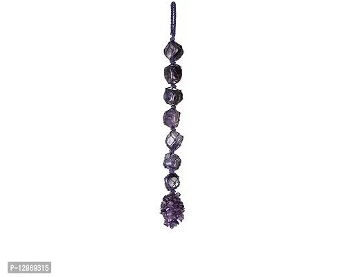 GEMTUB Handcrafted Amethyst Healing Crystals Home Interior Decoration Car Hanging Ornaments Window Decoration Good Luck Home Decoration (Amethyst)-thumb0