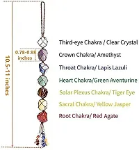 PAIXON Handcrafted 7 Chakras Healing Crystals Home Interior Decoration Car Hanging Ornaments Window Decoration Good Luck Home Decoration for Reiki Healing Good Luck Feng Shui Decorations-thumb2