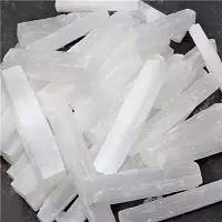 GEMTUB Natural Selenite Crystal Rough Sticks Selenite Crystal raw stick long size 6-7 inch for Reiki Healing Crystal Healing Vastu Dosh Remove Negative Energy Yoga Meditation-thumb3