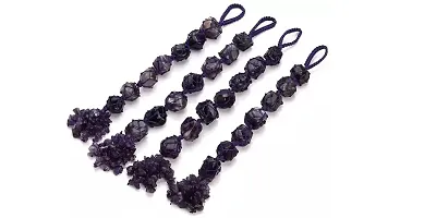 GEMTUB Handcrafted Amethyst Healing Crystals Home Interior Decoration Car Hanging Ornaments Window Decoration Good Luck Home Decoration (Amethyst)-thumb1