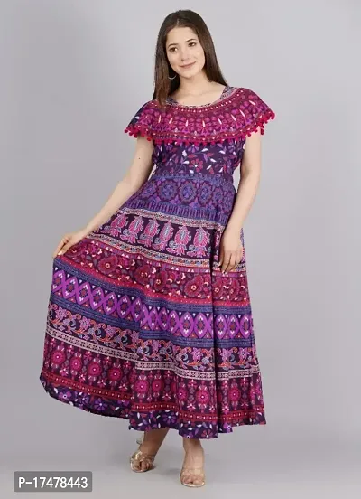 Stylish Women Cotton Anarkali Kurta