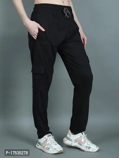Female cotton cargo style trackpants for casual wear, sleepwear, yoga and evening wear with zipper pocket