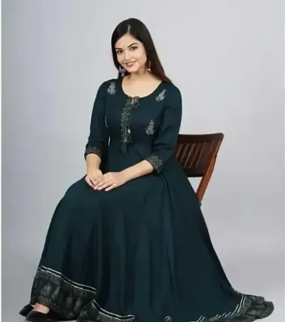 New Embroidery Anarkali Kurti