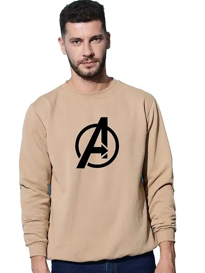 Moyzikh Men's Avenger Print Blend Sweatshirt