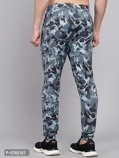 MOYZIKH Men's Regular Fit Camouflage Print Trackpants-thumb3