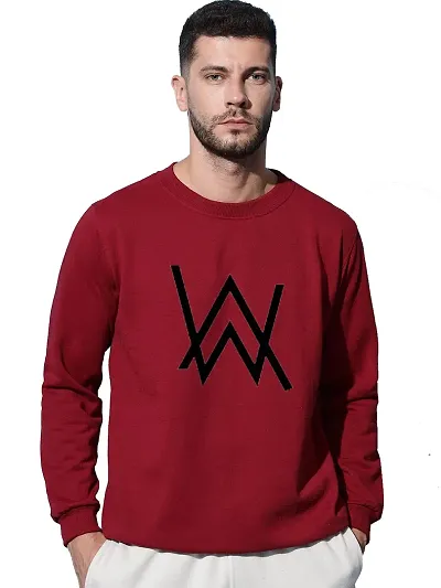 Moyzikh Men's Walkerger Print Polyester Blend Sweatshirt