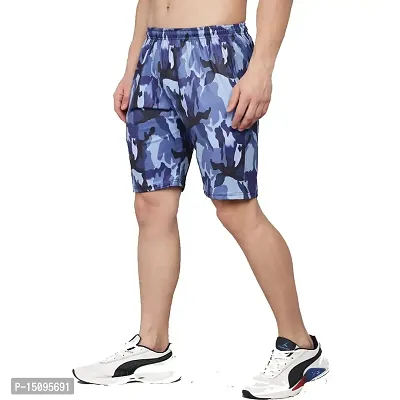 Moyzikh Men's Regular Fit 4 Way Lycra Shorts-thumb0