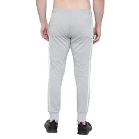 Moyzikh Men's Slim Fit Cotton Jogger Track Pant Grey-thumb3