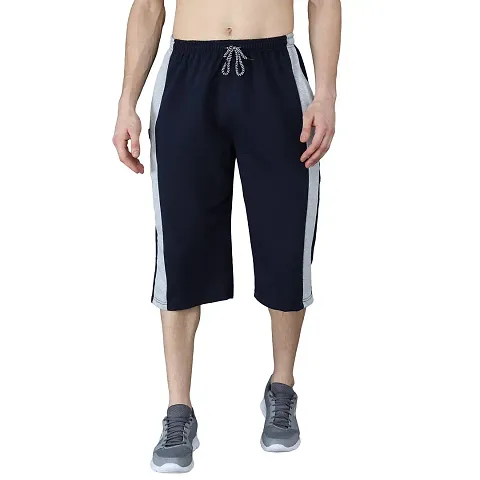 Moyzikh Men's Regalur Fit Capri 3/4 Shorts