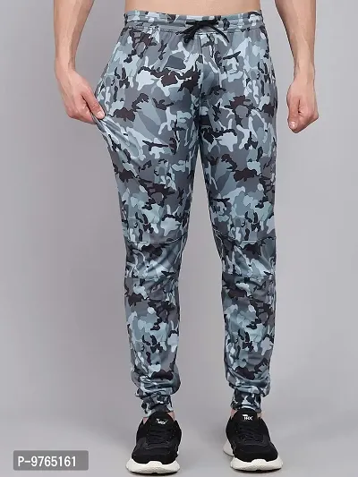 MOYZIKH Men's Regular Fit Camouflage Print Trackpants-thumb4