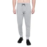 Moyzikh Men's Slim Fit Cotton Jogger Track Pant Grey-thumb1