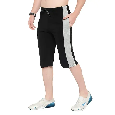 Moyzikh Men's 3/4 Capri Shorts