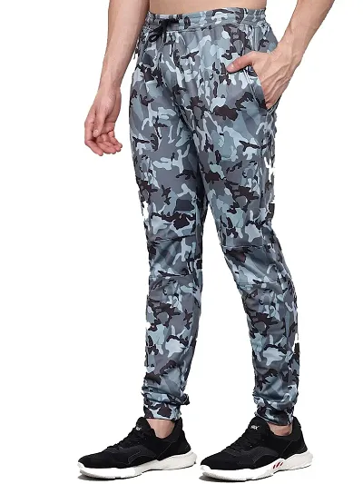 MOYZIKH Men's Regular Fit Print Trackpants