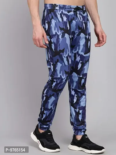 MOYZIKH Men's Regular Fit Camouflage Print Trackpants-thumb2