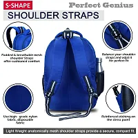 School bag For Men Women Boys Girls/Office School College Teens  Students Bag  Backpack(navy blue)-thumb4